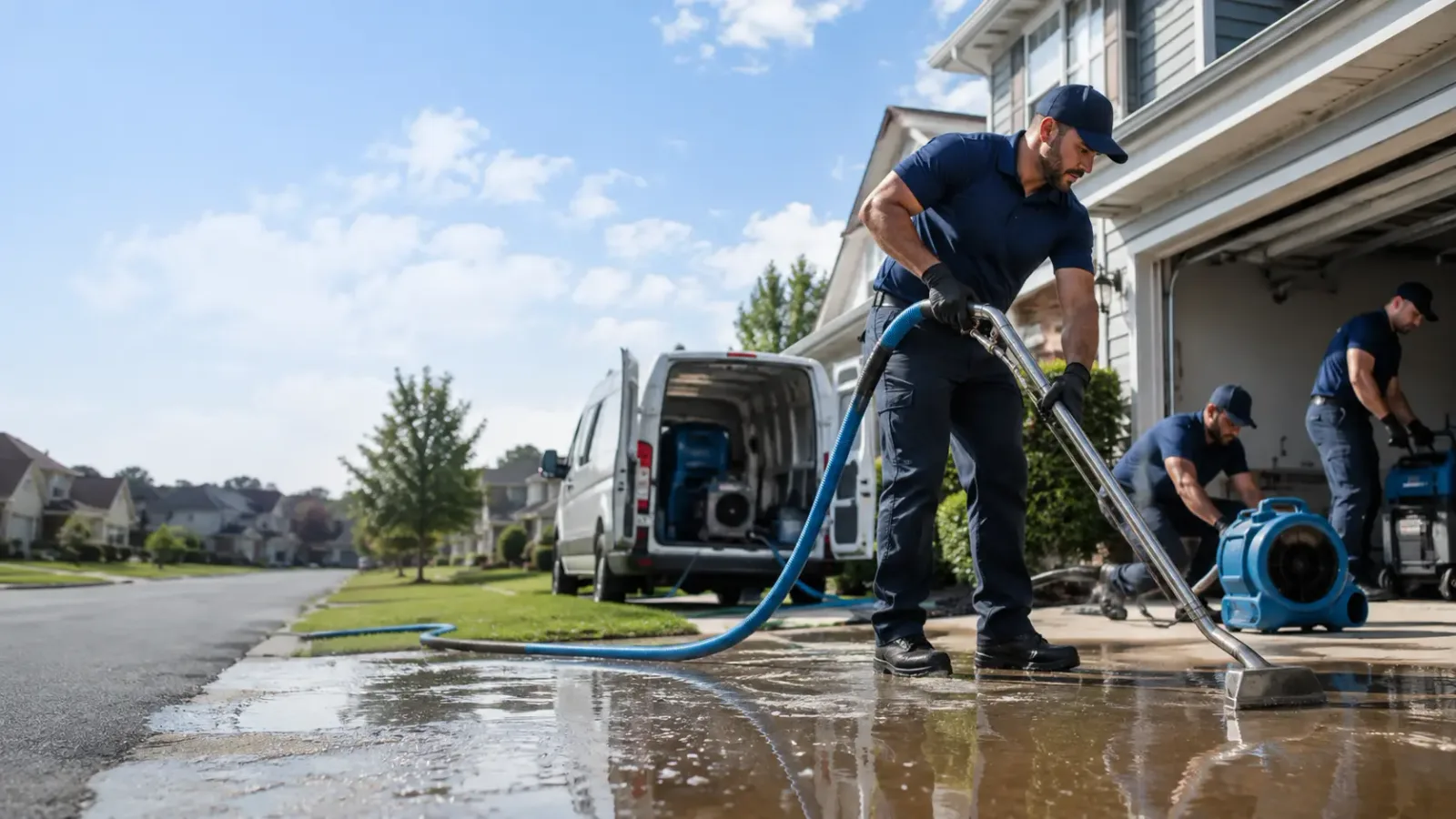Flood Damage Restoration in New Bloomington, OH